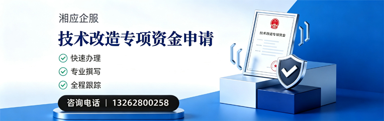 泰州技术改造专项资金申报服务