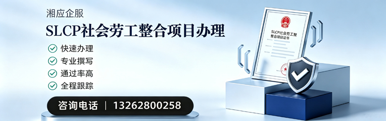 泰州SLCP社会劳工整合项目申报服务