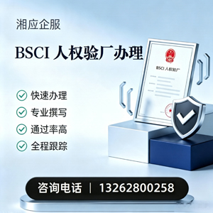 泰州BSCI人权验厂申请服务