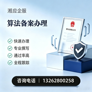 泰州算法备案申报服务