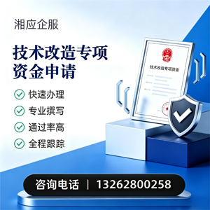 泰州技术改造专项资金申报服务